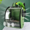 Bird Cage House Parrot Carrier with Perch Feeders Bird Large Space Breathable Portable Travel Bag Transparent Pet Accessories