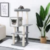 Unique Designing Sisal Cat Tree Pet Window Luxury Chair Kitten Jumping Bed House For Cat Scratching Post Funny Hanging Ball