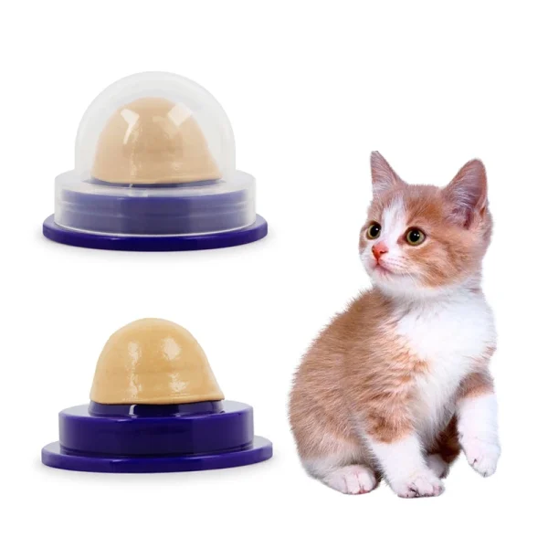 Cat Snacks Catnip Sugar Candy with nutrition energy ball Healthy snack with Cat Sugar Nutrition Gel Energy Ball