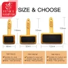 Fenice Dog Cat Comb Brush Needle Open knot brush Pet Hair Brush for Dog Hair Remover Pet Beauty Grooming Tool