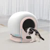 Pet Smart Cat Litter Box Fully Automatic Cleaning Large Fully Enclosed Deodorizing and Splash-proof Electric Cat Toilet