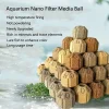 300g/500g/1000g Nano Aquarium Fish Tank Filter Media Hollow Particles Biological Ball Bio filter for Aquarium Accessories Large