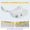 Automatic Litter Box, Self Cleaning Cat Litter Box for Multiple Cats, with Liners and Mat Included, Gift for Your Cat Friends