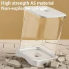 Transparent Fish Tank Living Room Office Decoration HD Acrylic Aquarium Easy To Feed Ecological Tank for Goldfish Tropical Fish
