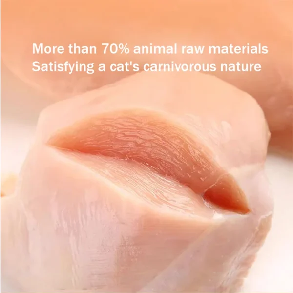 Small frozen double-layer freeze-dried chicken liver and chicken breast nutrition fattening rabbit blood freeze-dried dog snacks