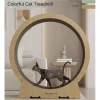 Cat Running Wheel Treadmill Roller Fitness Sports Solid Wood Multi-Layer Toy Climbing Frame Cool Walking Machine
