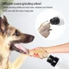 Electric Dog Nail Clippers for Dog Nail Grinders Rechargeable USB Charging LED Light Pet Quiet Cat Paws Nail Grooming Supplies