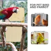 4 Pcs Bird Breeding Box Nesting Hut Hatching House Incubation Cage Pet Supplies Plastic Bird Hut Roosting Box Hanging Case Bird