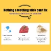New Dog Snacks Teething Sticks 28g Teeth Cleansing Bone Fresh Ingredients Flavorful Nutritious Healthy Pet Puppy Snacks Foods