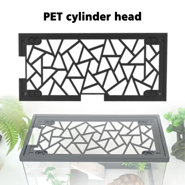 High Definition Transparent Acrylic Turtle Tank Case Plastic PET Anti DropAquarium Reptile Breeding Box Turtles Habitat