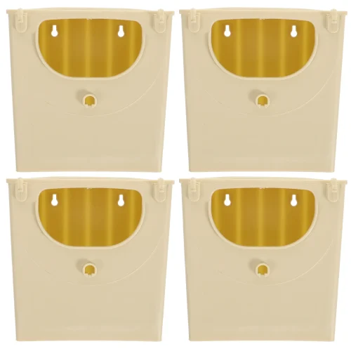 4 Pcs Bird Breeding Box Nesting Hut Plastic House Incubation Cage Nests Pet Travel Baby Boxes Roosting Case Breeding Accessories