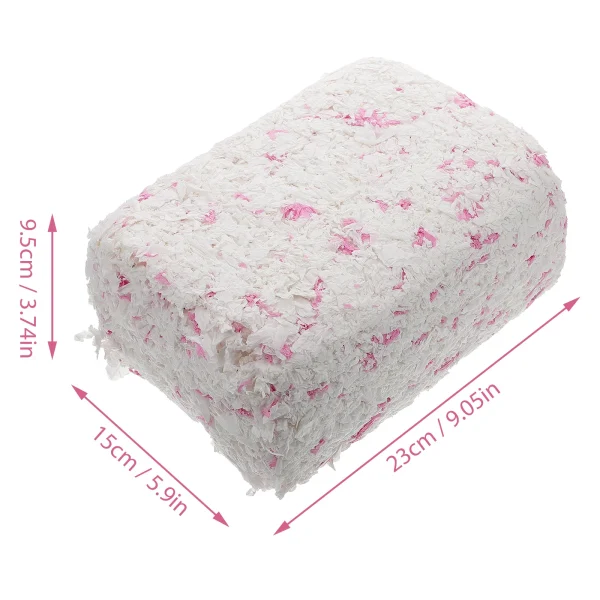Paper Cotton Pad Small Pet Bedding Cage Accessories Hamster Nesting Material Rabbit Guinea Pig Gerbil Ferret Chinchilla