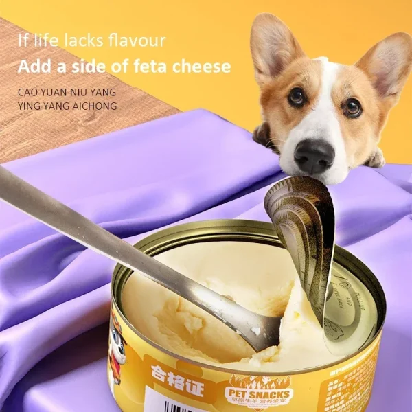 Cat Snacks Pet Food Goat's Milk Cheese Cake Dog Birthday Snacks Sugar Free Calcium Supplement Cheese Stick Cats Snacks Food