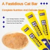 50Pcs Cat Snacks Chicken Flavored Cat Grass Cat Strips Nutritional Weight Gain 0 Added Training Reward Cat Snacks Cat Wet Food