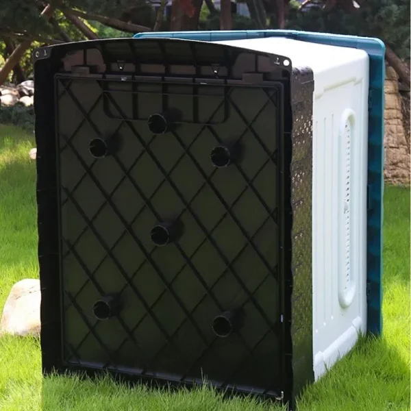 Plastic Doghouse All-season Detachable Washable House Moulding Outdoors Rainproof Sun Protection Big Small Universal Pet Product