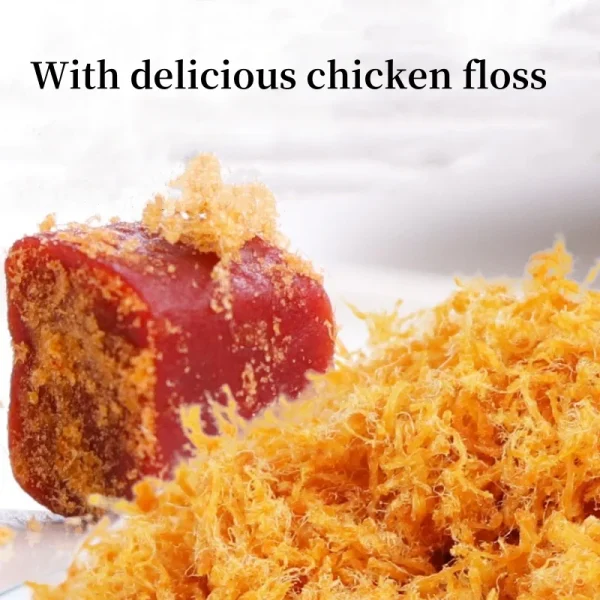500g Large Volume Dog Snacks Meat Floss Beef Kernels Medium Small Dogs Pet Snacks Dog Food Training Reward Tooth Grinding Stick