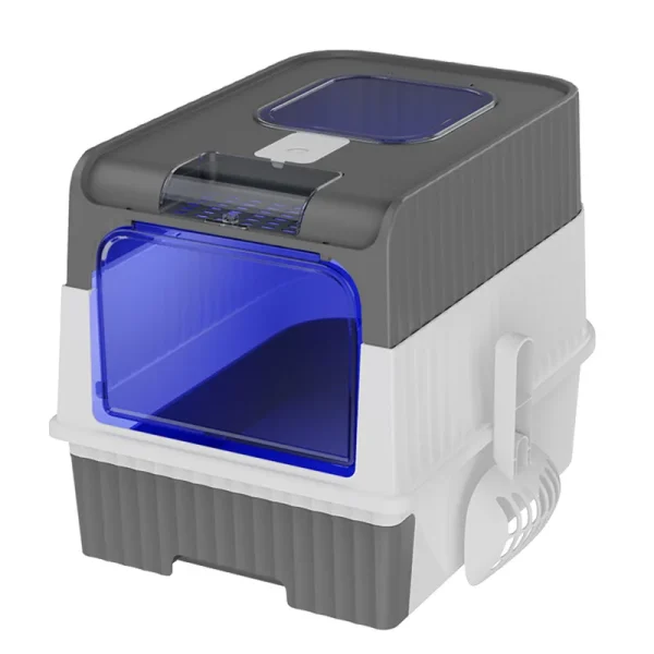 Cat Litter Box Large Rechargeable Self-cleaning Litter Box for Cat Fully Enclosed Toilet Large Capacity Cat Products