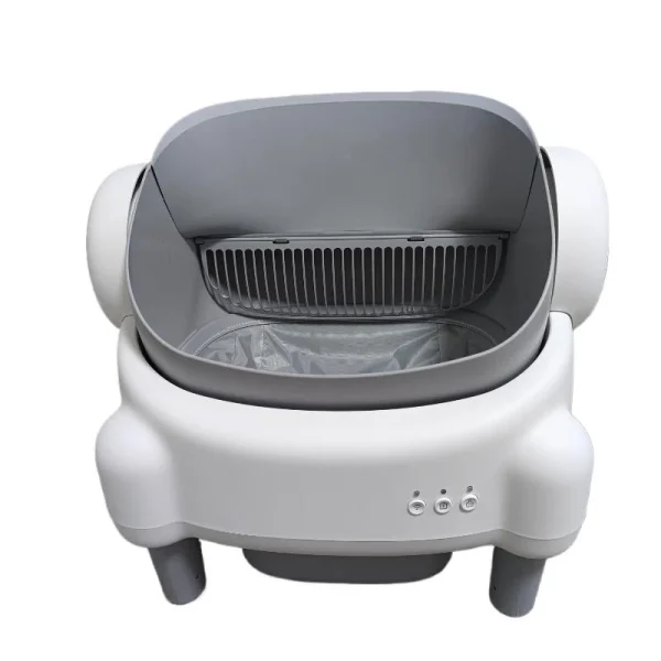 Pet Intelligent Cat Toilet, Electric Cat litter Box, Large Automatic Poop Scoop, Cat Litter Machine To Prevent Splashing Outside