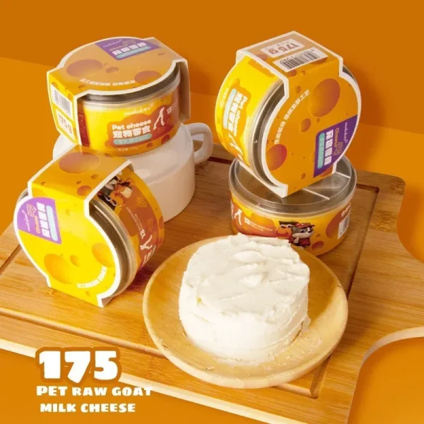 Cat Snacks Pet Food Goat's Milk Cheese Cake Dog Birthday Snacks Sugar Free Calcium Supplement Cheese Stick Cats Snacks Food