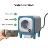 Fully Automatic Cleaning Electric Cat Litter Box With Camera, Large Pet Compartment, Semi Enclosed Smart Cat Toilet