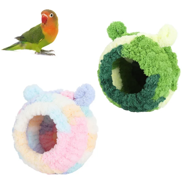 Bird Cage Bed House Cozy Comfortable Lovely Appearance Decorative Warm Bird Cage Bed for Parakeet Parakeet Bed