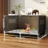 Rabbit Cage Household Extra Large Double-Layer Indoor Special Automatic Feces Cleaning Guinea Pig Cage Two-Story Platform Small House