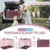 48 inch dog cage dog house folding metal wire dog cage