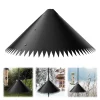 2pcs 14/16/18in Squirrel Baffle Outdoor Wrap Around Squirrel Baffle Squirrel Proof Bird Buddy Accessories for Bird Feeder Pole