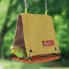 Creative Hanging Bird Nest Cooling with Hooks Bird House Weaving Parrot Swing Hammock Small Pet