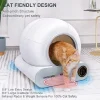 Tonepie 2024 New 65L Automatic Smart Cat Litter Box Self Cleaning Fully Enclosed Cat Litter Box Pet Toilet Litter Tray
