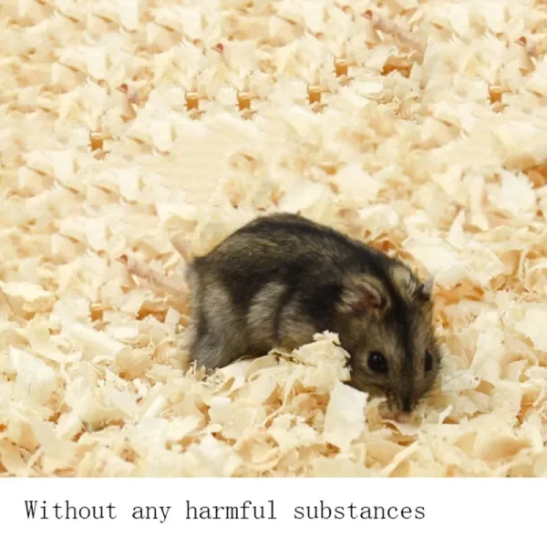Natural Poplar Guinea Pig Hamster Cage House Bed Cushion Material Insects Lizard Hamster Rabbit Reptile Carpet Mattress