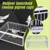 Auto Trap Bird Cage Rabbit Cage Mouse Cage Entry Only No Exit Thickened Encrypted Automatic Pigeon Collecting Portable Bird Cage