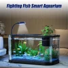 Betta Fish Smart Tank With Filtration And Lights Aquarium Kit Starter Aquarium Fish Bowl For Betta Tortoise Frog