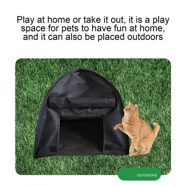 Dog Sun Protection Tent Foldable Cat Tent House Breathable Outdoor Pet House For Comfortable Space Effectively Blocks UV Rays