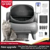 Smart Cat Litter Box Self Cleaning Automatic Cat Toilet APP Control Extra Large Space Suitable for Big Cats Pet Litter Box Auto