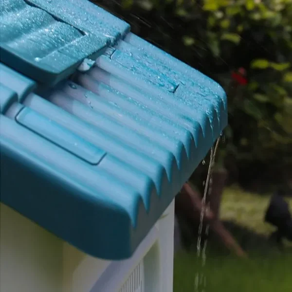 Plastic Doghouse All-season Detachable Washable House Moulding Outdoors Rainproof Sun Protection Big Small Universal Pet Product