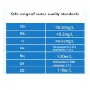Aquarium Fish Tank Water Quality Testing Solution PH NH4 NO2 No3 GH CI H2S Aquaculture Water Quality Testing Monitoring Agent