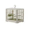 Portable Bird Container Bird Travel Carrier Bird Cage with Handle Large Space Breathable Foldable