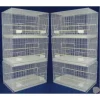 Lot of 6 Breeding Bird Carrier Cage for Parakeet Canary Finch Loverbird
