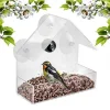A15F-Bird Feeder With Camera, With HD Night-Version Plastic For Outdoor Bird Watching & Capture Photos B
