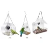 Smart Birds Hanging Feeder Transparent with Camera Bird House Pet Feeder 1080P HD Easy Installation for Outdoor Garden
