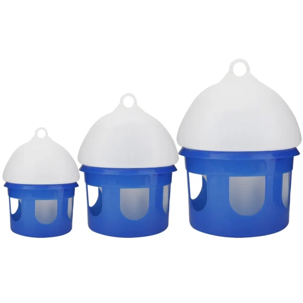 Automatic Pigeon Waterer Bird Water Feeder Large Capacity Automatic Bird Pigeon Feeder Water Dispenser Waterer 2L-6.5L