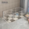 Pet pen Dog cage Indoor kennel fence Dog pen Dog cat free splicing cage dog cage Cat cage rabbit