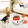 Dog Cat food Feeder Cartoon Duck Design Pet Snack Puzzle Feeder Anti-Slip Puppy Automatic Dog Cat Food Dispenser Toy