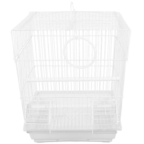 Birdcage Travel Cockatiel Outdoor Carrier Small Iron Wire Parrot Cages for Birds