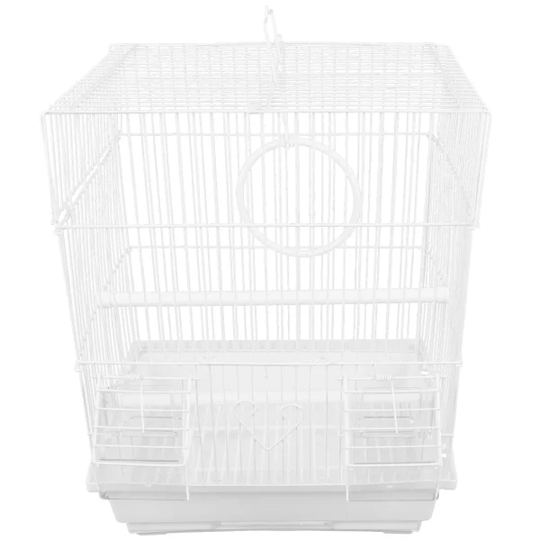 Birdcage Travel Cockatiel Outdoor Carrier Small Iron Wire Parrot Cages for Birds