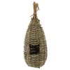 19 Style Birds Nest Bird Cage Natural Grass Egg Cage Bird House Outdoor Decorative Weaved Hanging Parrot Nest Houses Pet Bedroom