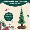 63 Inches Cat Tree for Indoor Kitty/Tower with 3 Condos/ 5ft Christmas Tree Party Decoration/Activity Center Play House