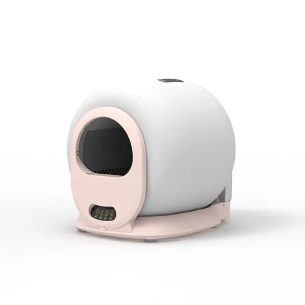 Smart Cat Litter Box Automatic Cat Toilet Fully Enclosed Electric Cat Self Cleaning Litter Box Pet Toilet Litter Tray English