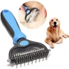 Dog Brush Pet Hair Remover Professional Pet Shedding Brush for Dogs Cats Pet Fur Knot Cutter Cat Comb Brushes Dog Accessories